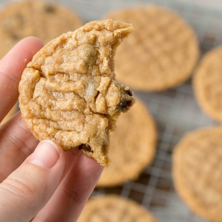 5 ingredient peanut butter cookies