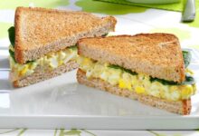 Pesto egg salad