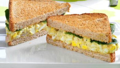 Pesto egg salad