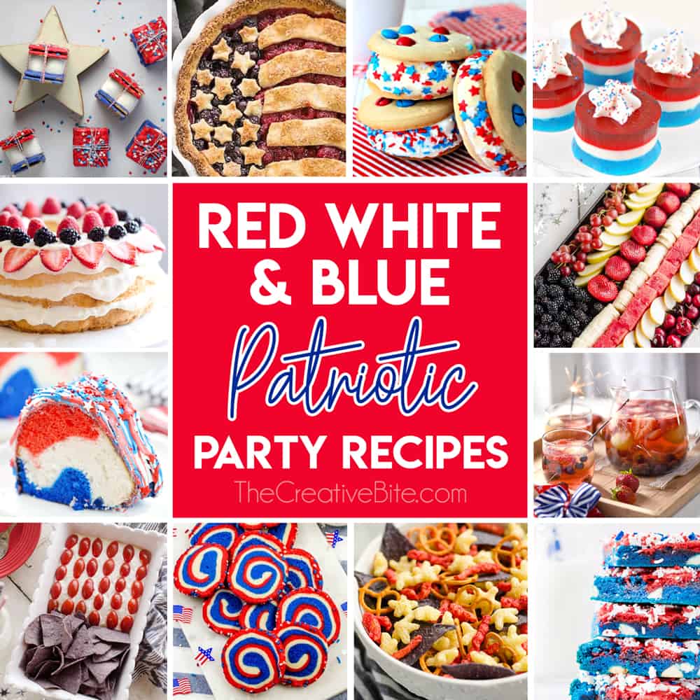 Recipes blue red white popsugar food