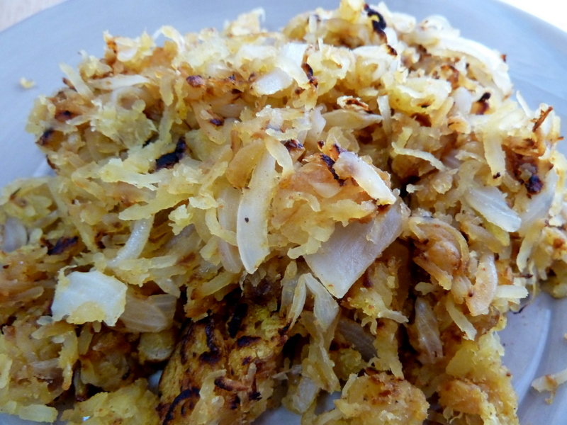 Spaghetti squash hashbrown