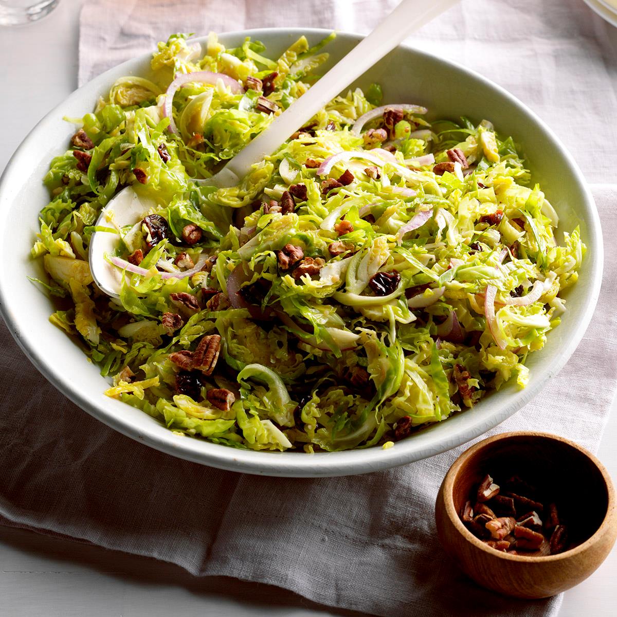 Shaved brussels sprouts salad 2