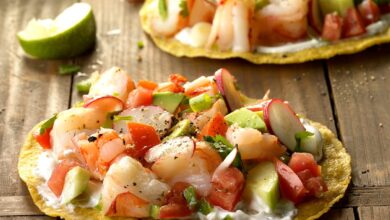 Shrimp tostadas guacamole recipe blender