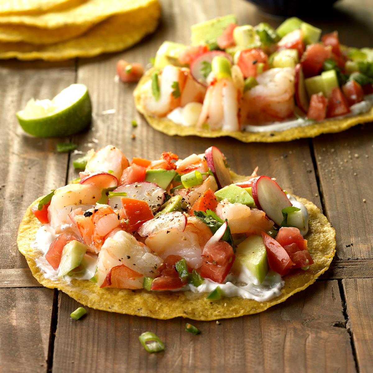 Shrimp tostadas guacamole recipe blender