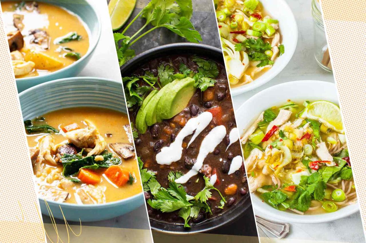 9 hearty winter soups under 360 calories