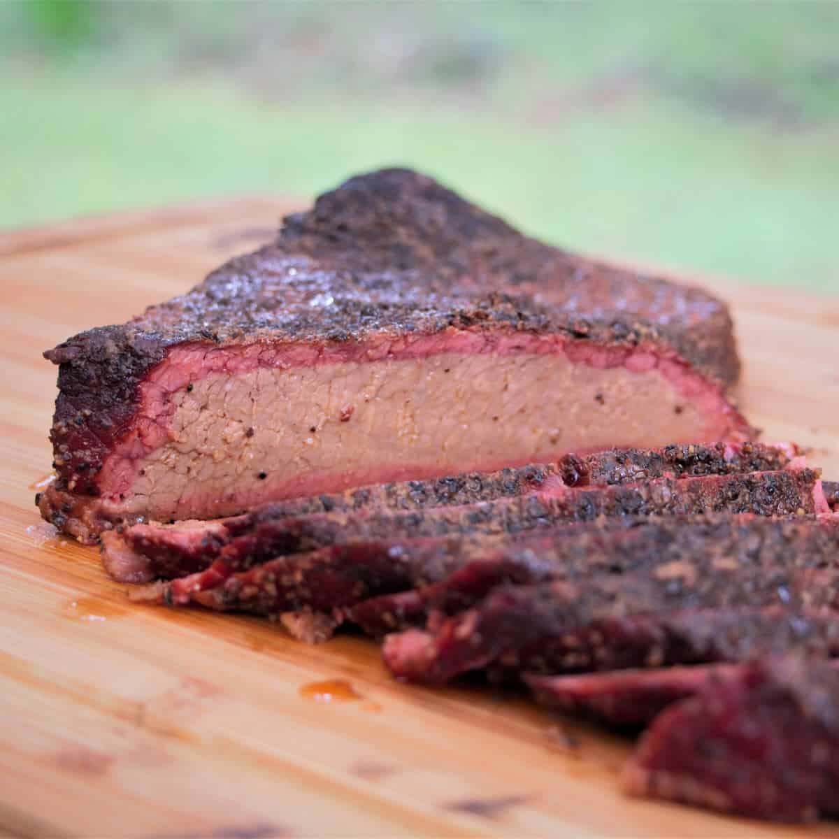 Smoky beer braised beef brisket