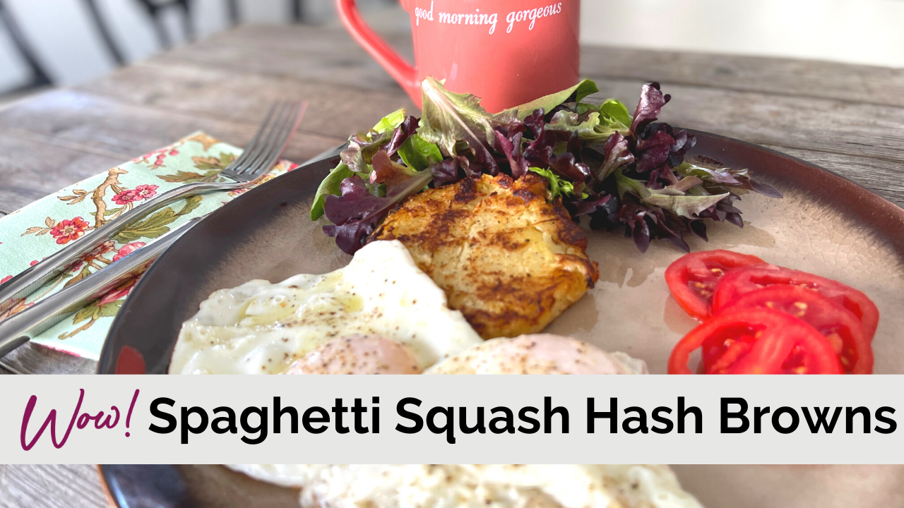 Spaghetti squash hashbrown