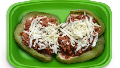 Instant pot low carb lasagna stuffed peppers