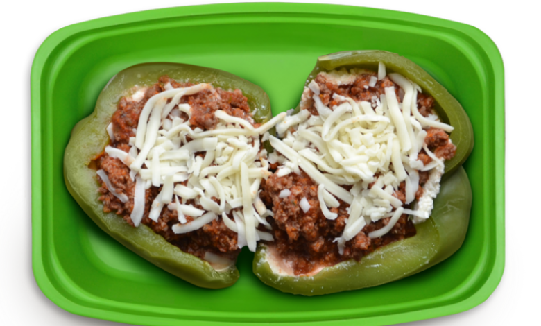 Instant pot low carb lasagna stuffed peppers