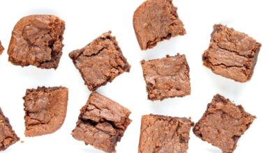 Vegan almond butter brownies