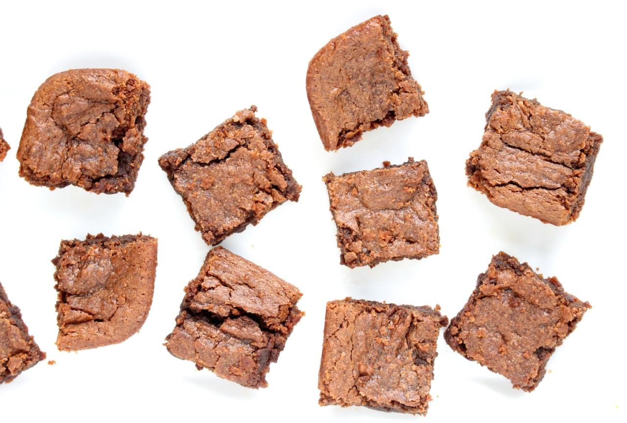 Vegan almond butter brownies