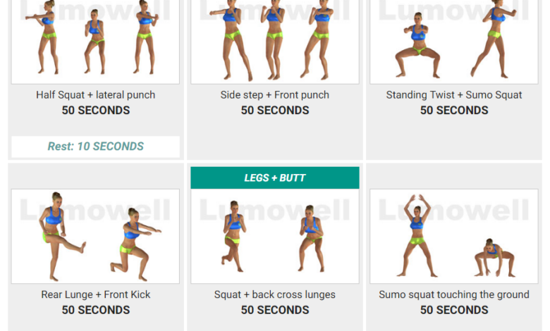 10 minute no equipment total body workout