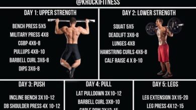 5 day core workout guide