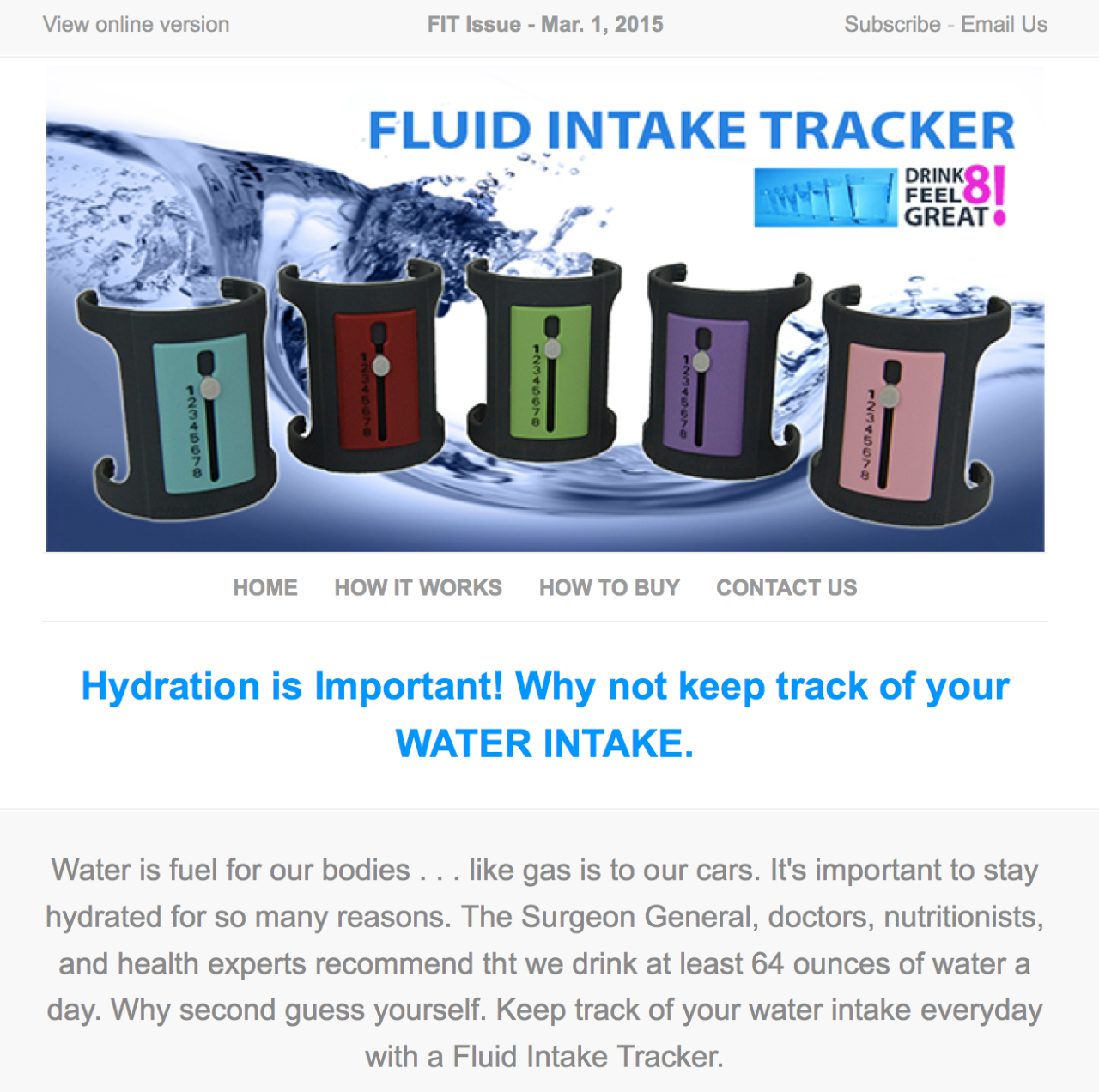 Should you track hydration