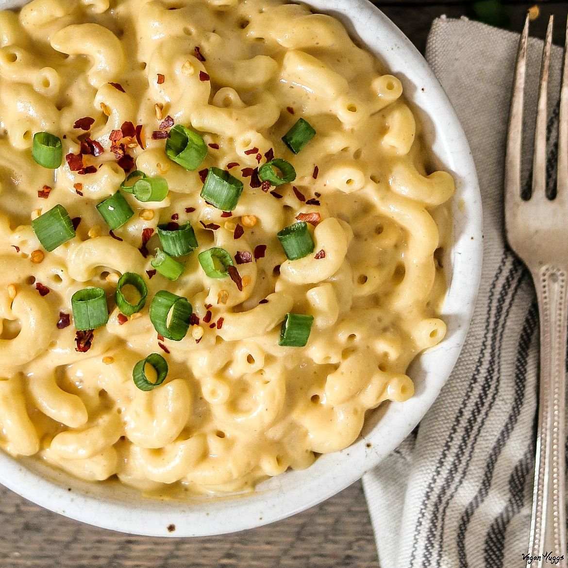 A healthier still comforting vegan mac n cheese