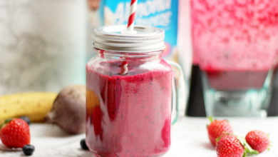 Beet berry smoothie