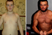 How stephen went from couch potato to bodybuilder