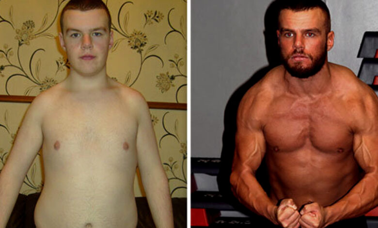 How stephen went from couch potato to bodybuilder