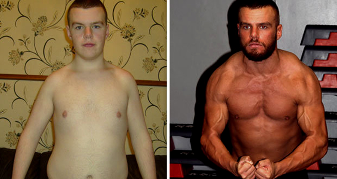 How stephen went from couch potato to bodybuilder