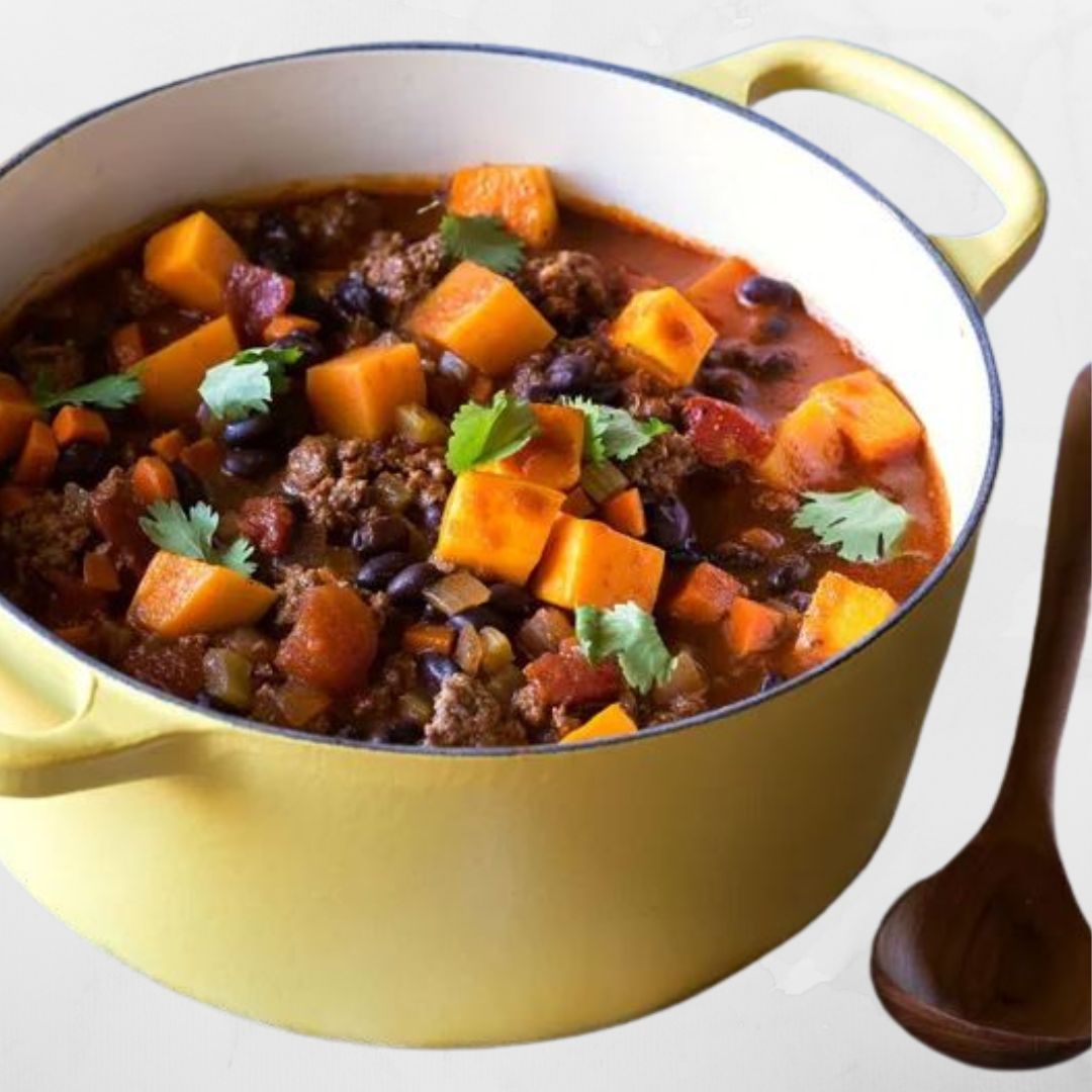 Butternut squash black bean chili recipe