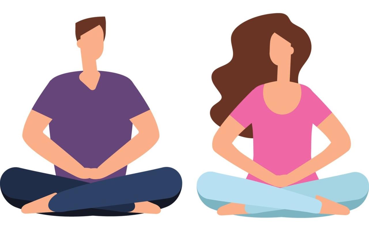 Athletes trainers practice mindfulness