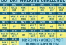 14 day fitness plan work 30 minutes walking