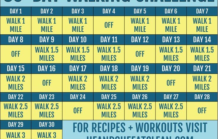 14 day fitness plan work 30 minutes walking