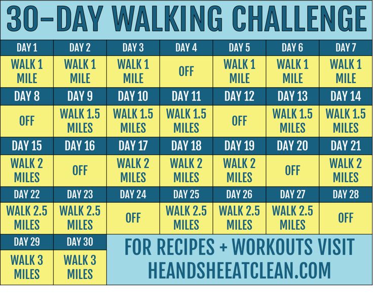 14 day fitness plan work 30 minutes walking