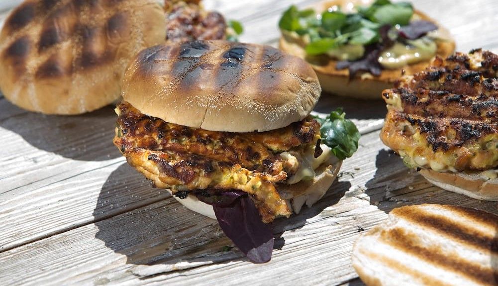 Norwegian seafood burgers