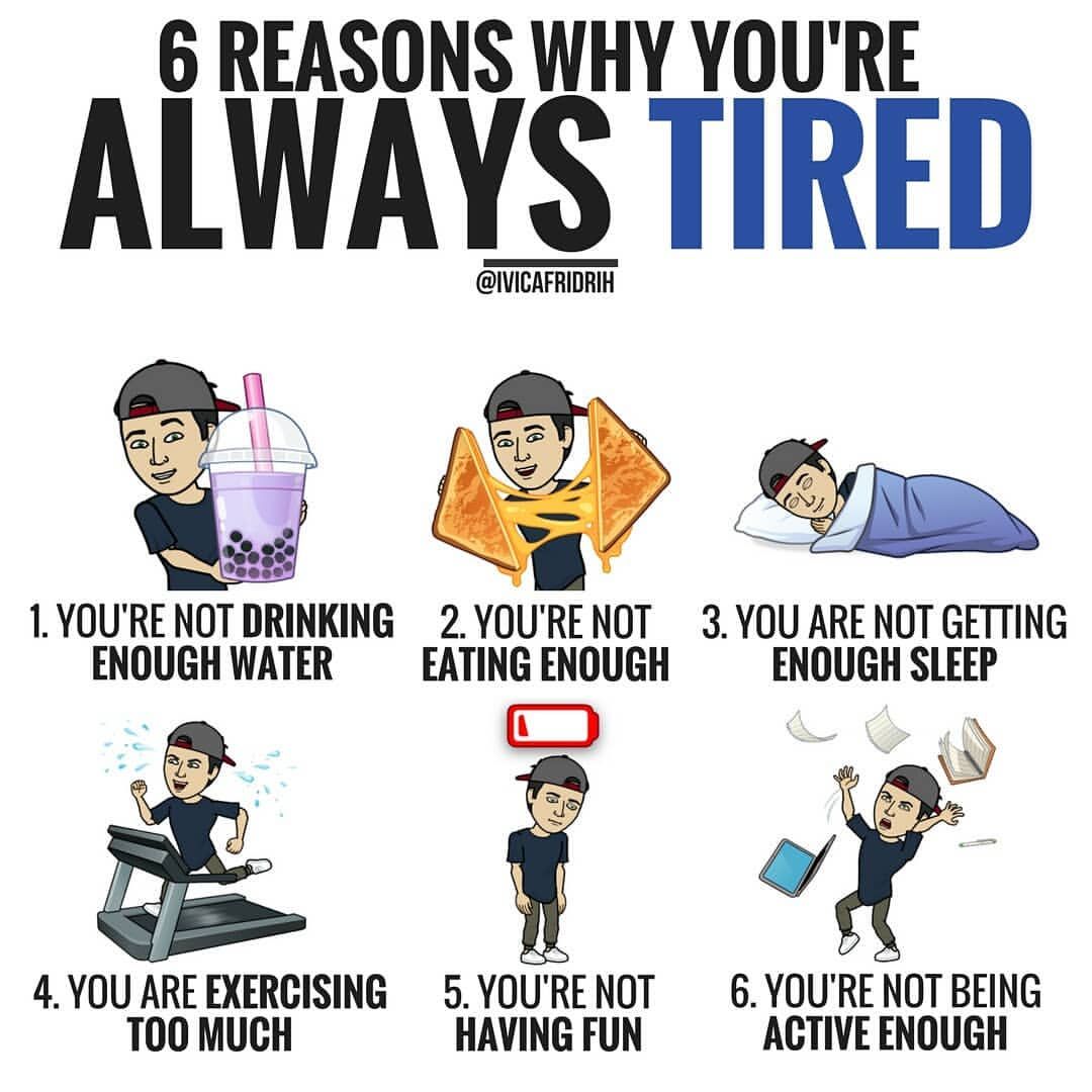 Always hungry and tired here are 8 potential reasons why