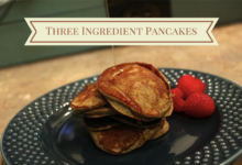 Three ingredient pancakes
