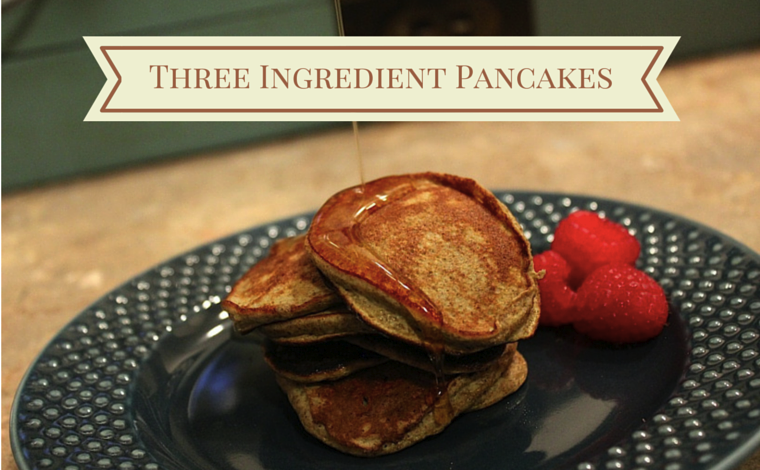 Three ingredient pancakes