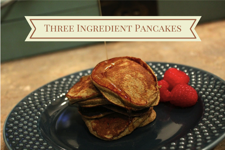 Three ingredient pancakes