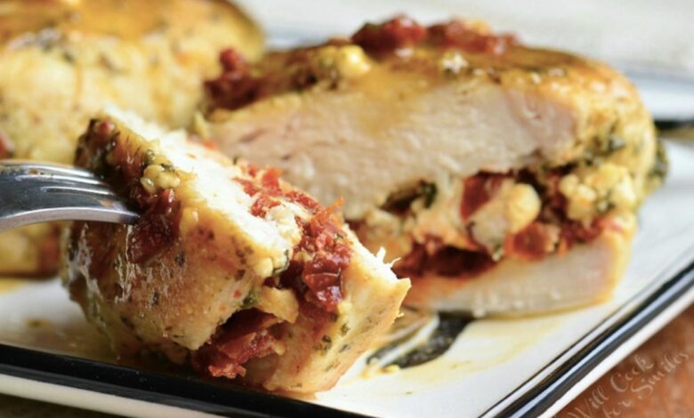 Tomato stuffed artichoke dried lexiscleankitchen