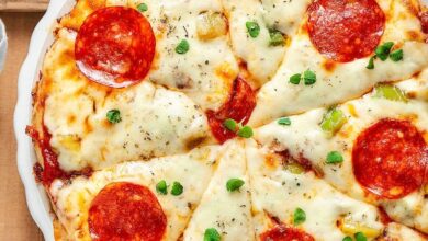Trending high fiber gluten free chickpea pizza crust