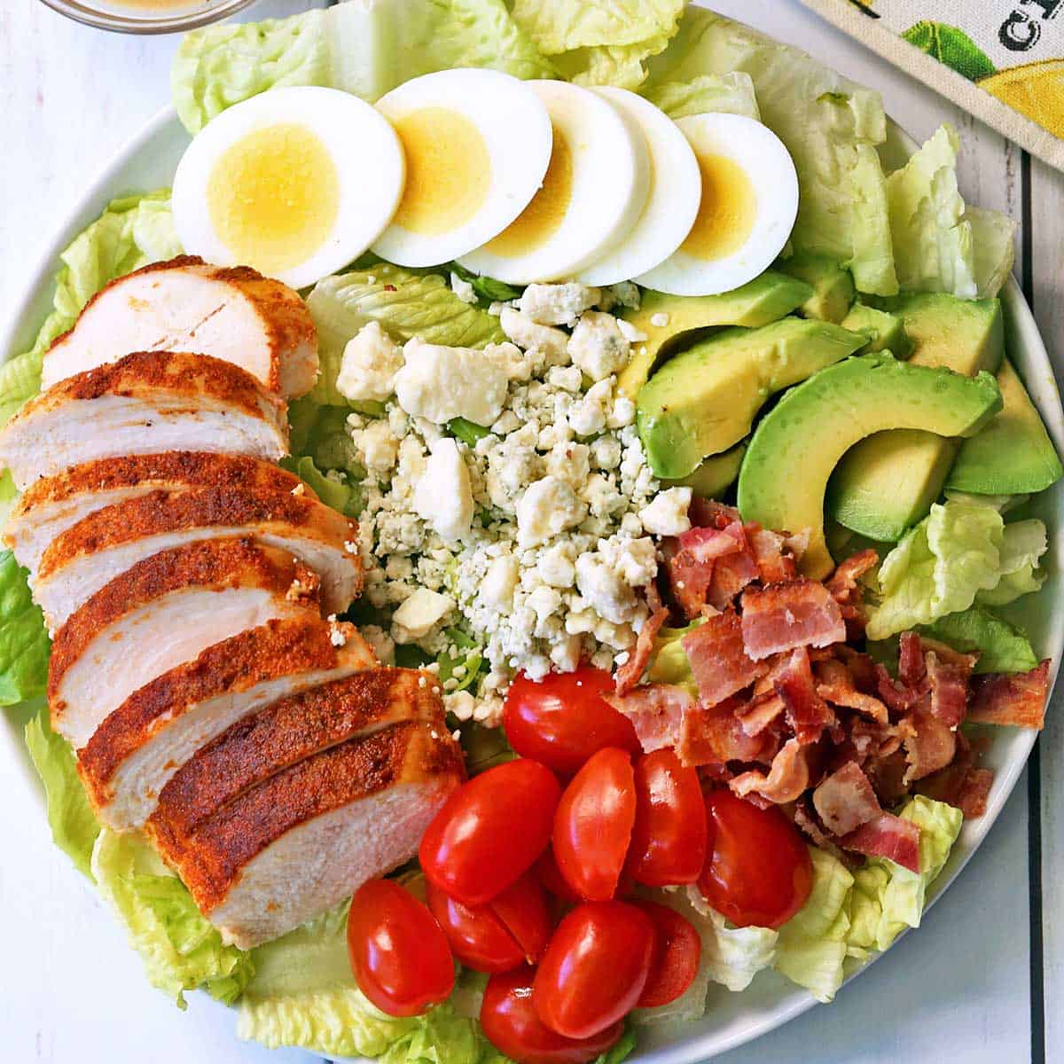 Sweet spicy chicken cobb salad recipe