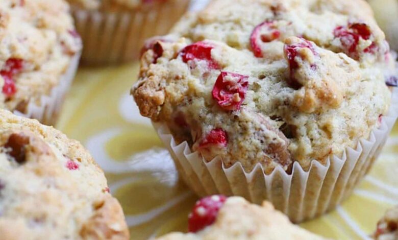 Vegan orange pecan muffins