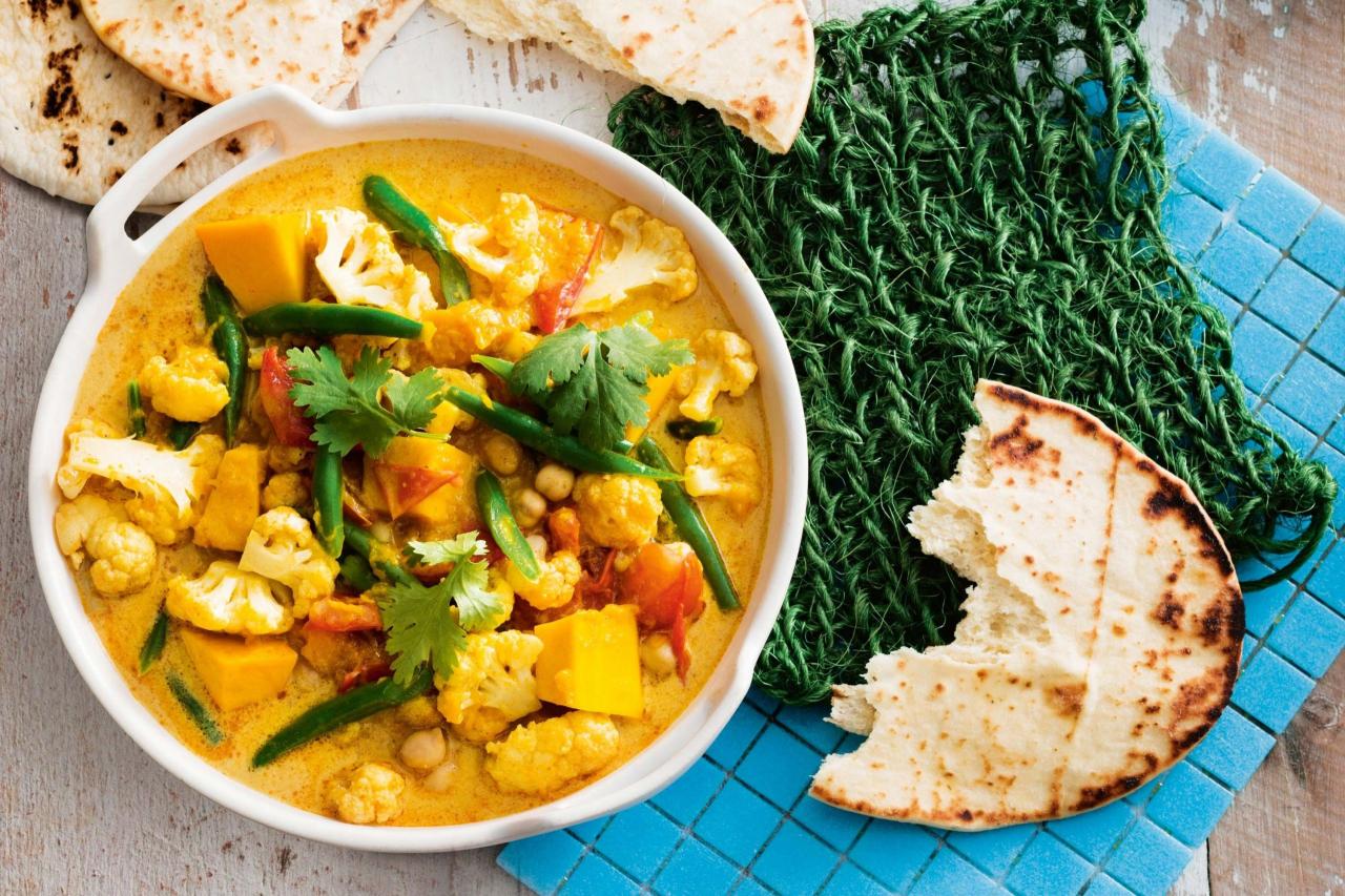 Chickpea vegetable curry recipe