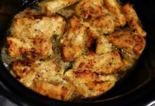 Slow cooker lemon greek chicken