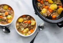 Slow cooker irish beef stew