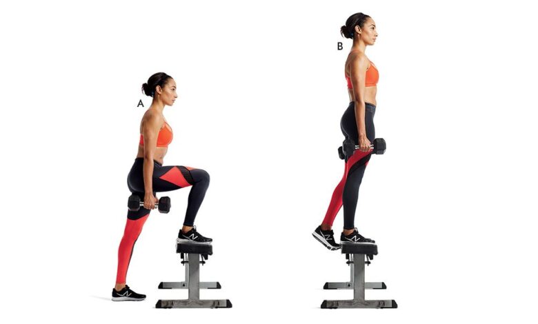 9 stepup variations for leg strength and power