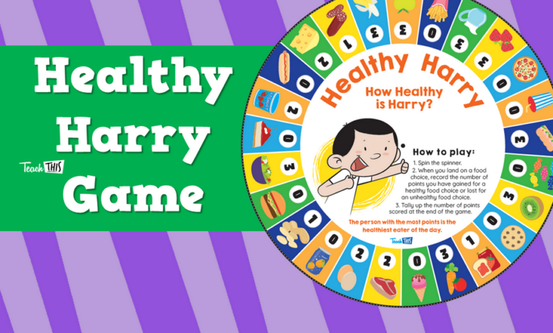 Healthy habits bingo challenge