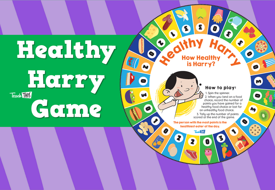 Healthy habits bingo challenge