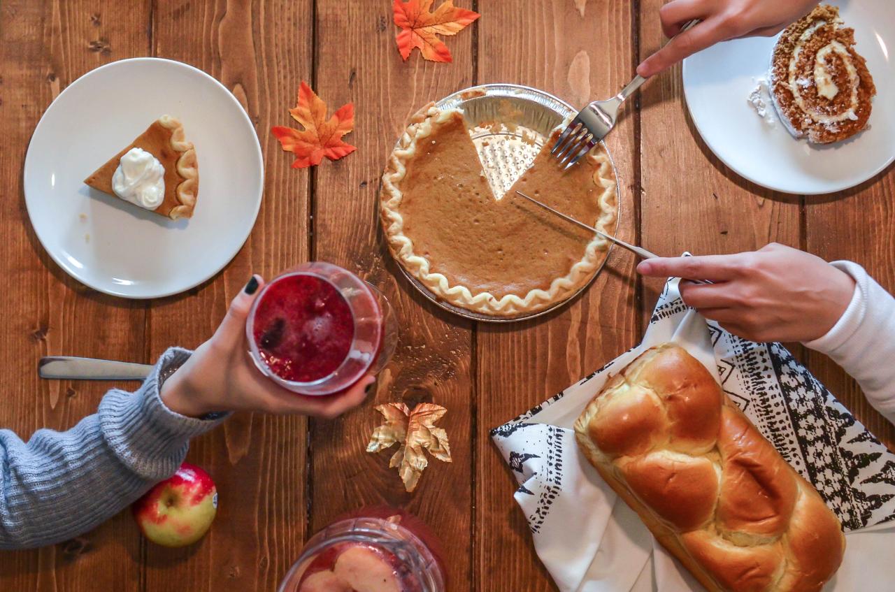 How we eat work out and sleep on thanksgiving