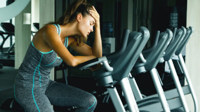 Stressed affecting workouts