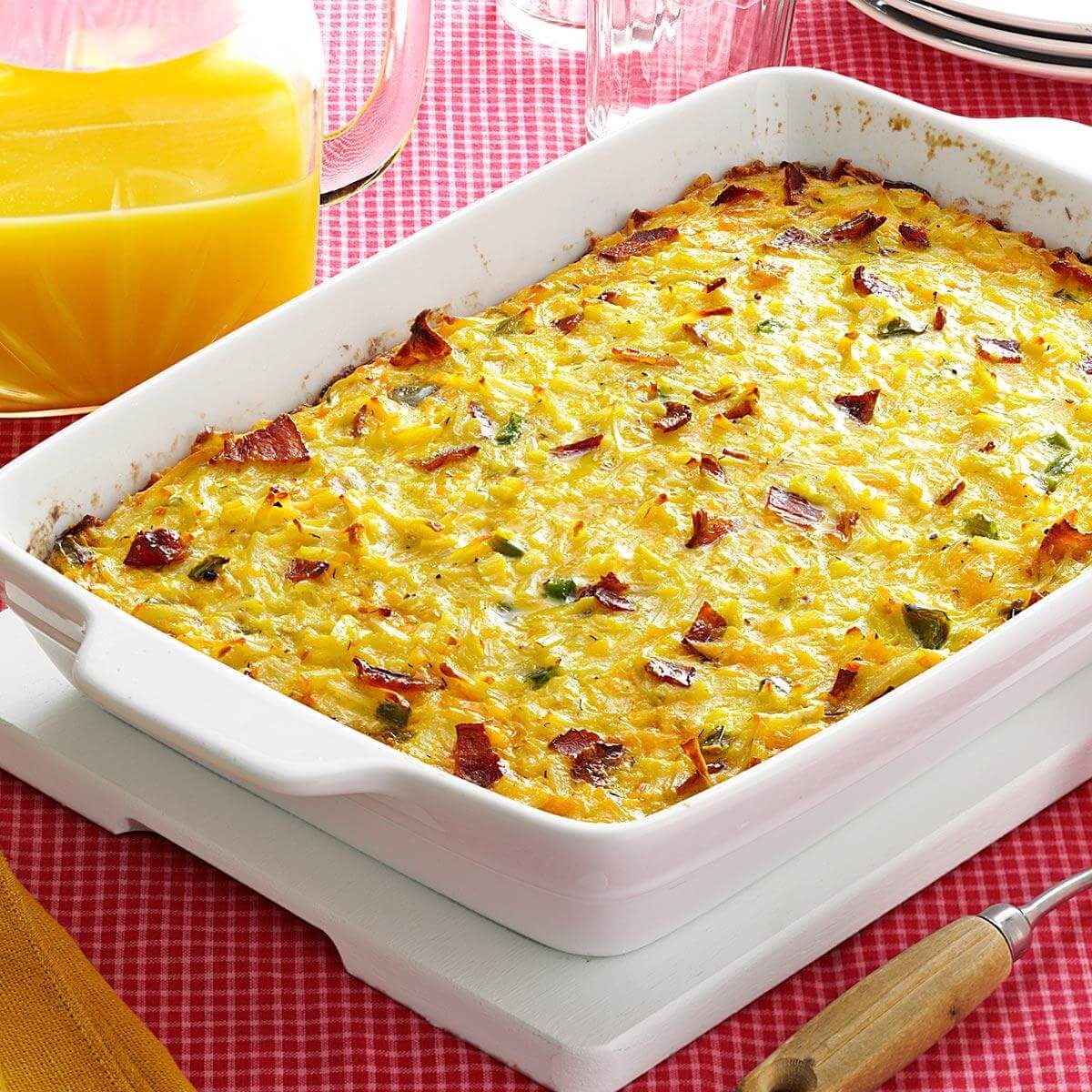 Egg bacon mini casseroles