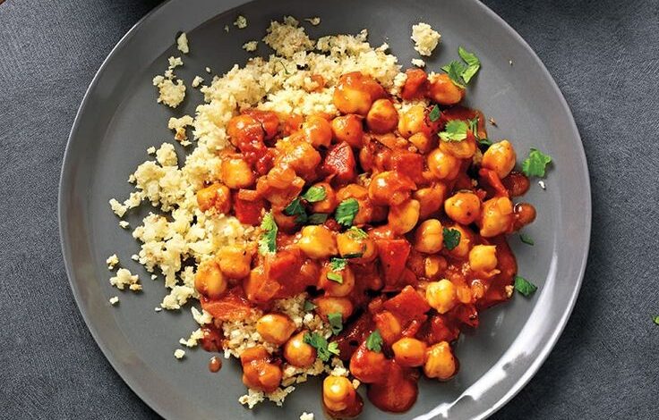 Instant pot chickpea tikka masala