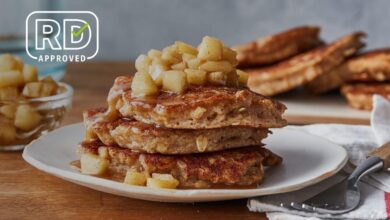 Grain whole pancakes