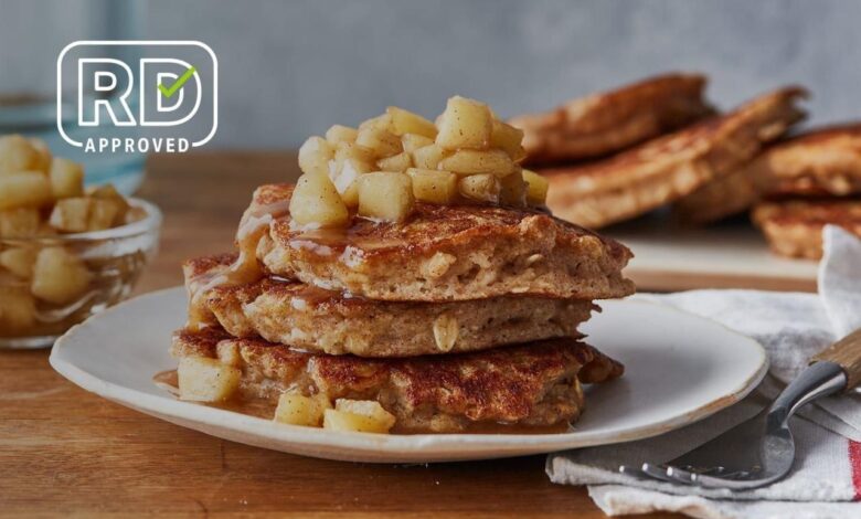 Grain whole pancakes