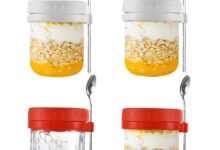 Make ahead instant oatmeal jars